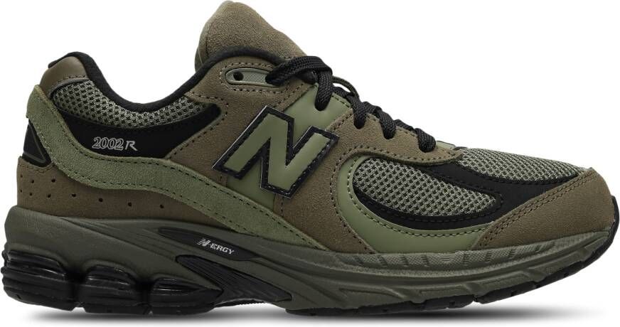 New Balance 2002R Unisex Schoenen Groen Maat: 37.5 Mesh Synthetisch Foot Locker