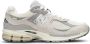 New Balance Beige Grijze Suède Lage Sneakers M2002 Multicolor Dames - Thumbnail 3