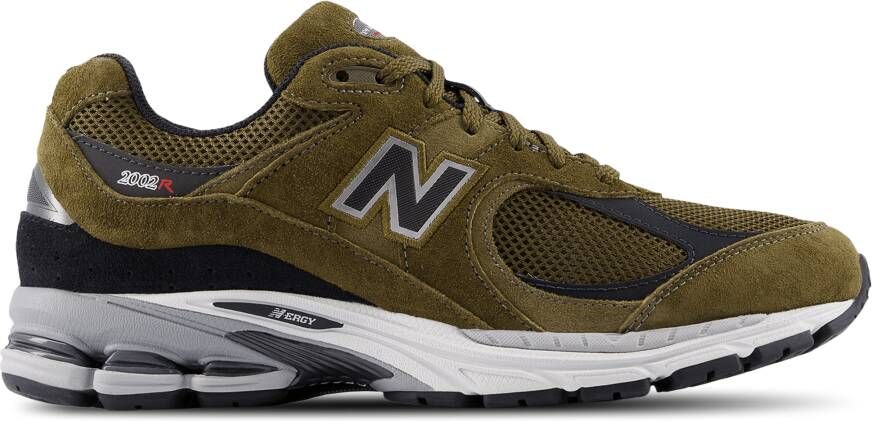New Balance 2002R Sneakers Heren Bruin Synthetisch Textil