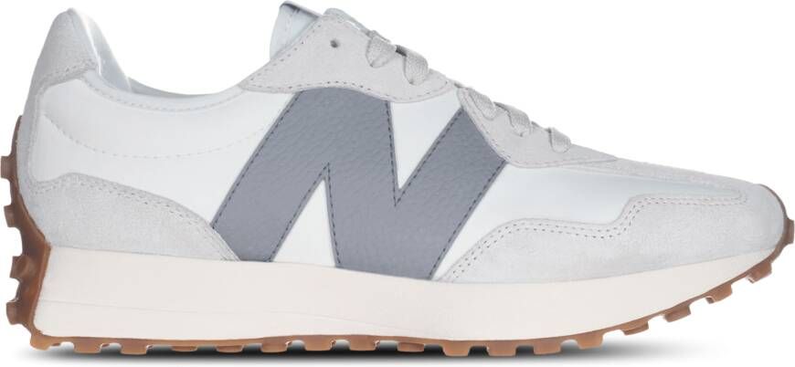 New Balance 327 Dames Schoenen Beige Maat: 36 Leer Synthetisch Foot Locker