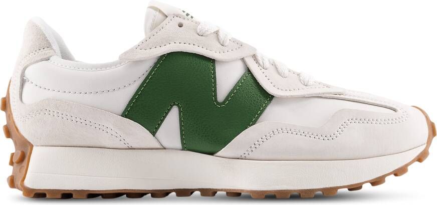 New Balance 327 Sneakers Dames Beige Leer Synthetisch