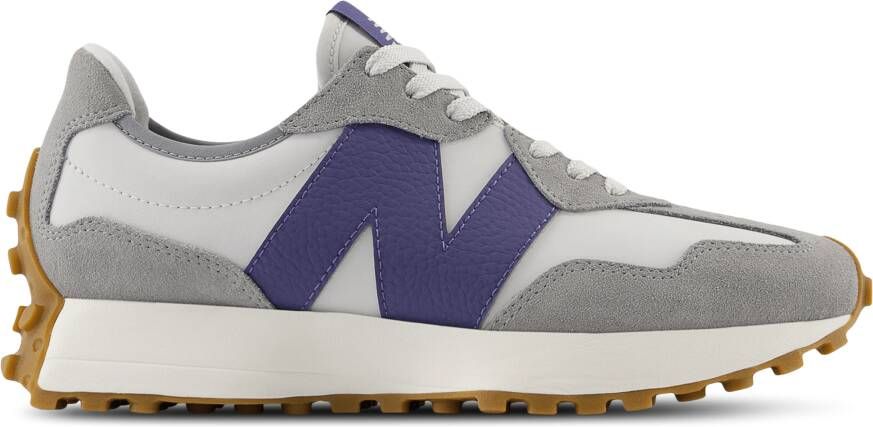 New Balance 327 Dames Schoenen Grijs Maat: 41 Leer Synthetisch Foot Locker