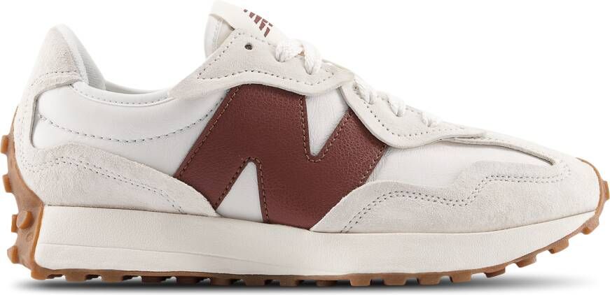 New Balance 327 Sneakers Beige Leer Synthetisch