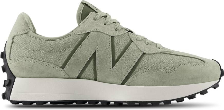 New Balance 327 Sneakers Heren Groen Leer