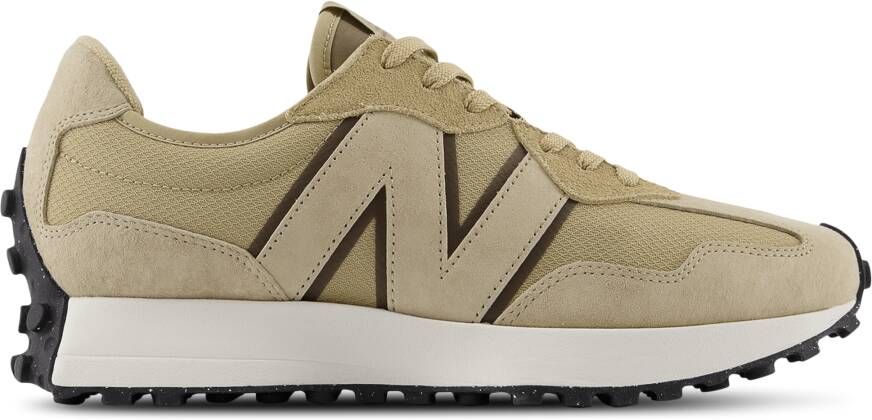 New Balance 327 Sneakers Dames Beige Leer Synthetisch