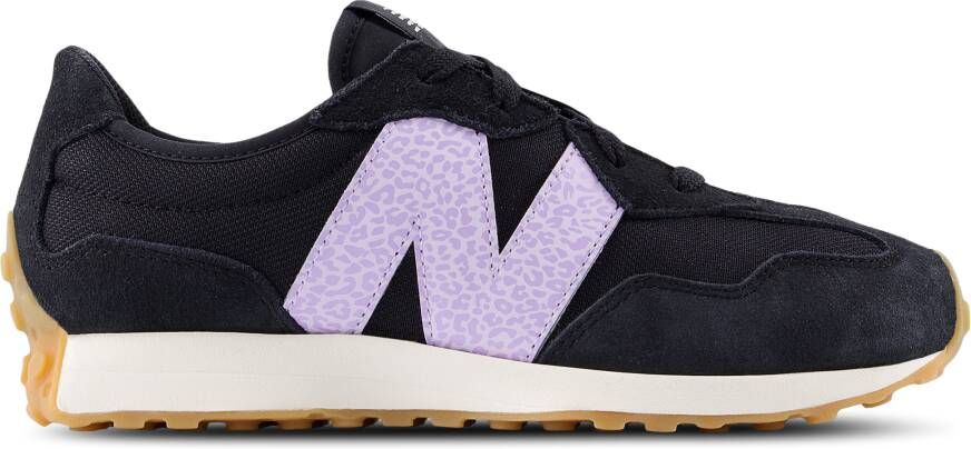 New Balance 327 Kindersneakers Paars Leer