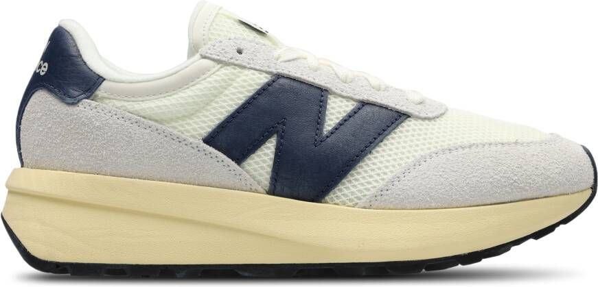 New Balance 370 Dames Schoenen Wit Maat: 37.5 Suède Foot Locker