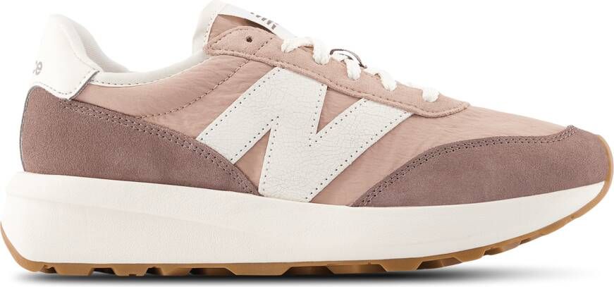 New Balance 370 Sneakers Dames Bruin Leer