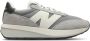 New Balance 370 Sneakers Grijs Mesh Synthetisch - Thumbnail 2