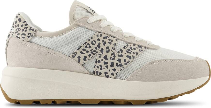 New Balance 370 Sneakers Heren Wit Leer