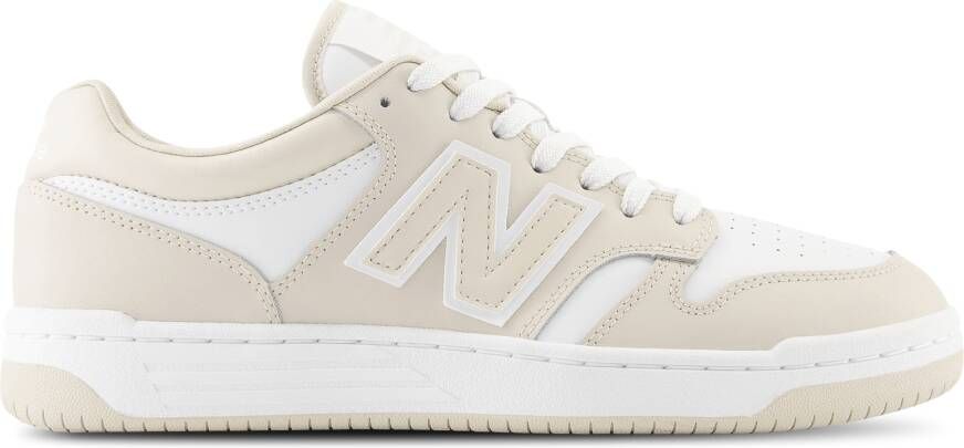 New Balance 480 Sneakers Heren Wit Leer
