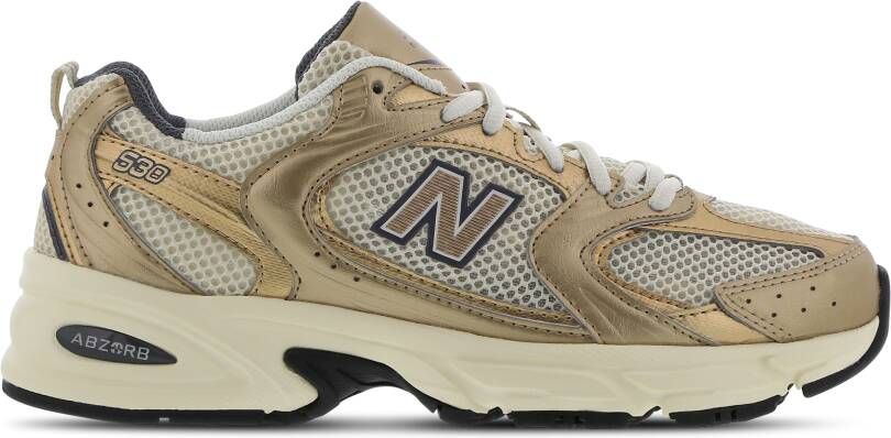 New Balance 530 Turtledove Gold Metallic Beige Mesh Lage sneakers Dames - Foto 5