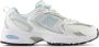 New Balance 530 sneakers wit lichtblauw zilver - Thumbnail 3
