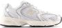 New Balance 530 Heren Schoenen Zilver Maat: 41.5 Textil Synthetisch Foot Locker - Thumbnail 2