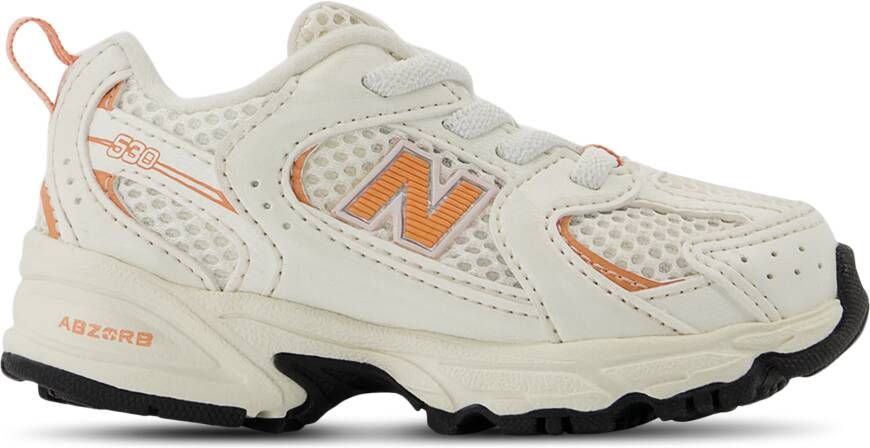 New Balance 530 Unisex Schoenen Wit Maat: 18.5 Leer Foot Locker