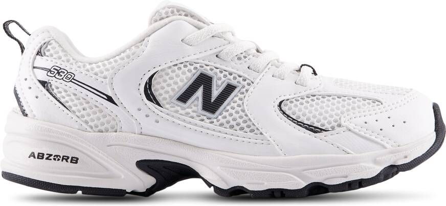 New Balance 530 Unisex Schoenen Wit Maat: 33.5 Leer Foot Locker