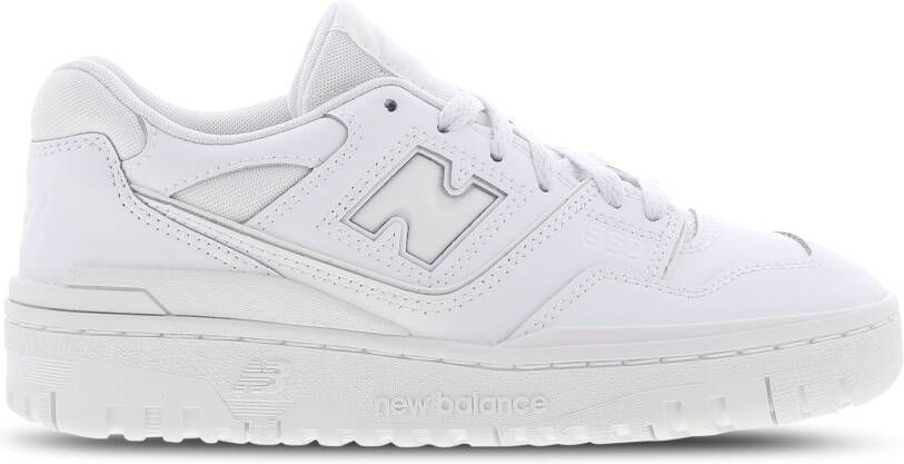 New Balance 550 Unisex Schoenen Wit Maat: 36 Leer Foot Locker
