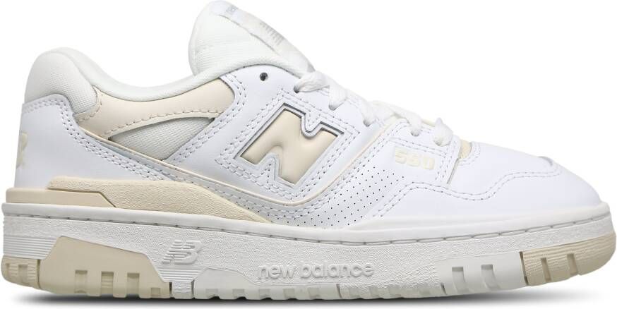 New Balance 550 Unisex Schoenen Wit Maat: 36 Leer Foot Locker