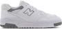 New Balance 550 Basketball Schoenen white white light grey maat: 41.5 beschikbare maaten:41.5 - Thumbnail 1