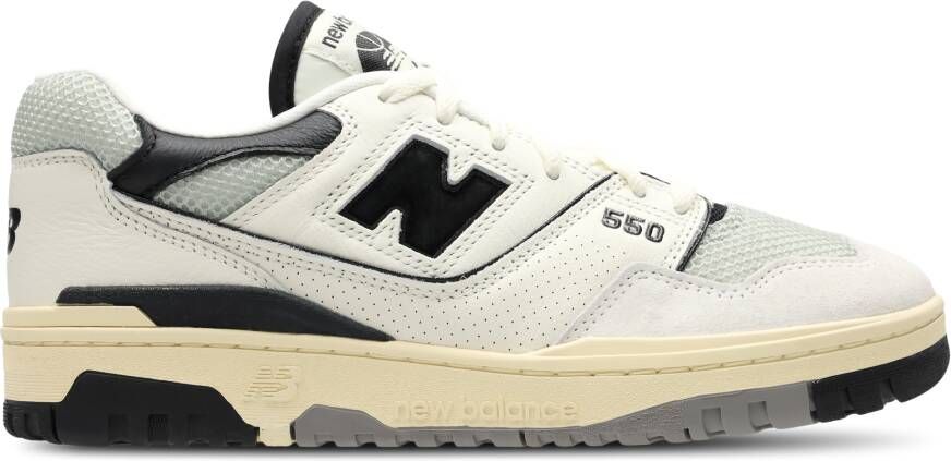 New Balance 550 Sneakers Heren Wit Leer