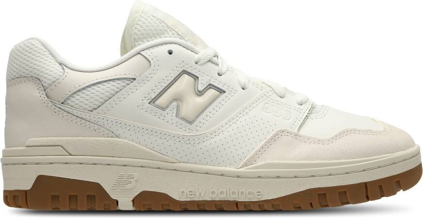 New Balance 550 Heren Schoenen Wit Maat: 41.5 Leer Foot Locker