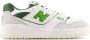 New Balance 550 sea salt alpine green Suede Unisex - Thumbnail 4