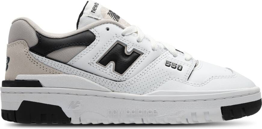New Balance 550 Unisex Schoenen Wit Maat: 37 Leer Foot Locker