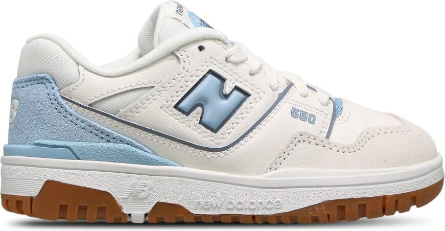 New Balance 550 Peuterschoenen Wit Leer Synthetisch