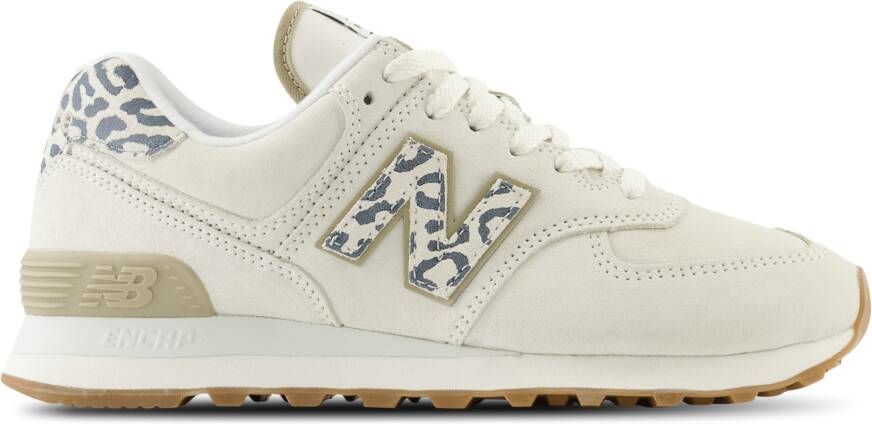 New Balance 574 Dames Schoenen Wit Maat: 41.5 Textil Foot Locker - Foto 2