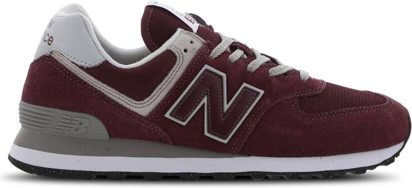 New Balance Bordeaux 574 Suède Sneaker Red - Foto 2