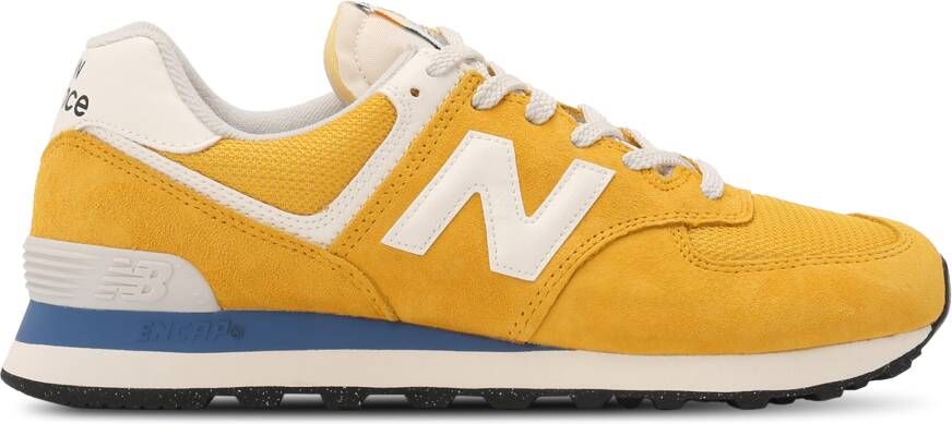 New Balance 574 Sneakers Dames Oranje Textil