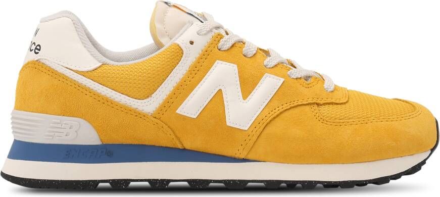 New Balance 574 Sneakers Heren Oranje Leer