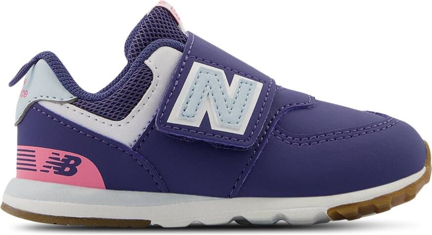 New Balance 574 Babyschoenen Blauw Leer