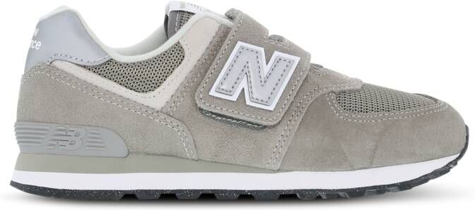 New Balance 574 Unisex Schoenen Grijs Maat: 32.5 Leer Synthetisch Textil Foot Locker