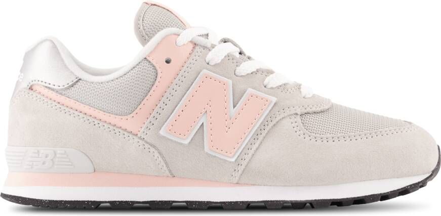 New Balance 574 Kindersneakers Grijs Suède - Foto 2