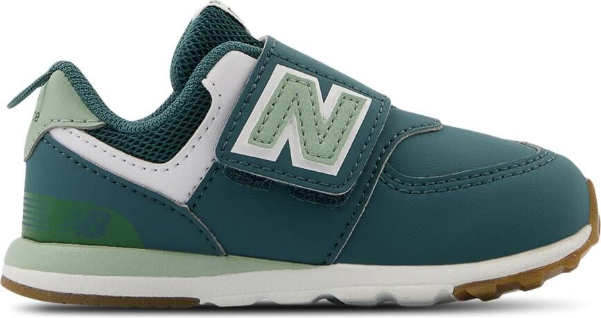 New Balance 574 Babyschoenen Groen Leer