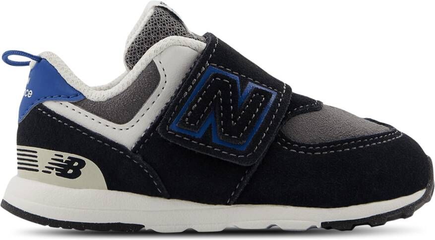 New Balance 574 Sneakers Unisex Zwart Leer