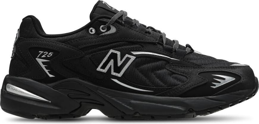 New Balance 725 Heren Schoenen Zwart Maat: 40.5 Suède Foot Locker