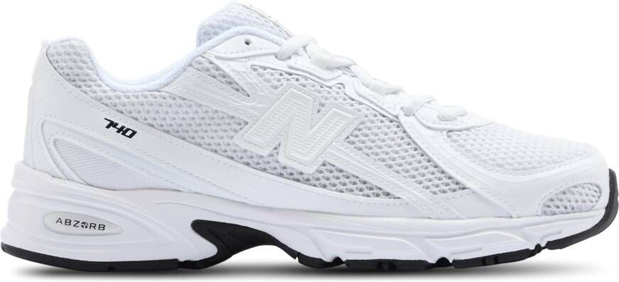 New Balance 740 Heren Schoenen Wit Maat: 40.5 Mesh Synthetisch Foot Locker