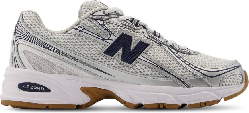 New Balance 740 Sneakers Dames Blauw Leer