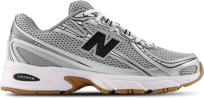 New Balance 740 Sneakers Heren Grijs Leer
