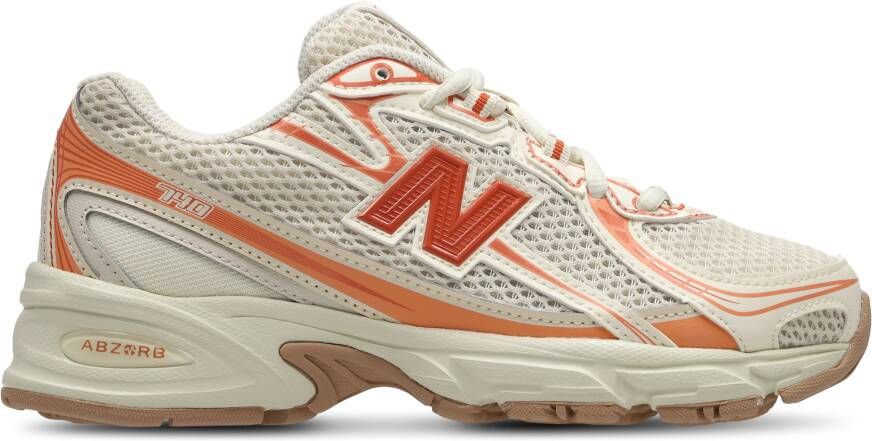 New Balance 740 Unisex Schoenen Beige Maat: 35.5 Mesh Synthetisch Foot Locker