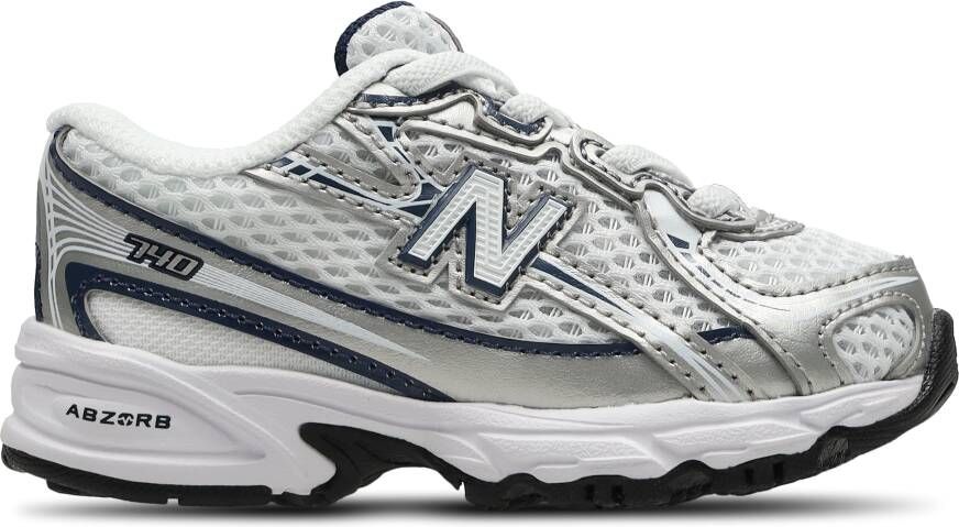 New Balance 740 Unisex Schoenen Blauw Maat: 22.5 Mesh Synthetisch Foot Locker