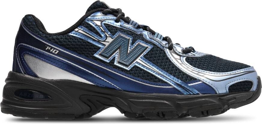 New Balance 740 Unisex Schoenen Blauw Maat: 37.5 Mesh Synthetisch Foot Locker