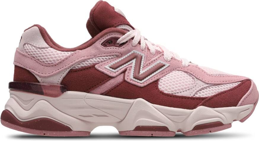New Balance 9060 Unisex Schoenen Roze Maat: 37.5 Mesh Synthetisch Foot Locker