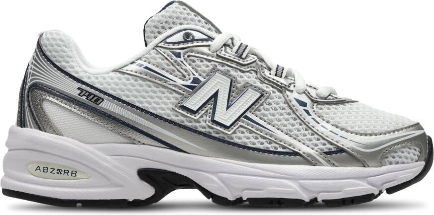 New Balance 740 Unisex Schoenen Wit Maat: 36 Mesh Synthetisch Foot Locker