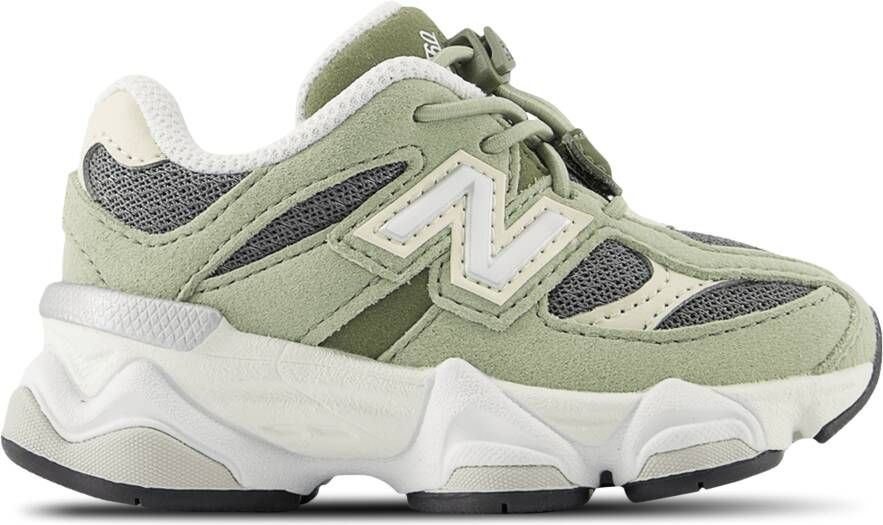New Balance 9060 Babyschoenen Groen Leer