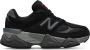 New Balance 9060 Unisex Schoenen Zwart Maat: 37.5 Leer Foot Locker - Thumbnail 2