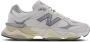 New Balance 9060 Sea Salt & White Sneakers White - Thumbnail 2