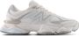New Balance 9060 Schoenen Grijs Maat: 40.5 Leer Foot Locker - Thumbnail 3